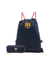 Kit Escola Estojo Penal Duplo + Mochila Bolsa Saco Barcelona Kit Escola Estojo Penal Duplo + Mochila Bolsa Saco Barcelona