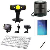 Kit Escola para Samsung Galaxy Tab E T560/T561 9,6" Suporte/Can/Pel/Teclado/Mini Speaker