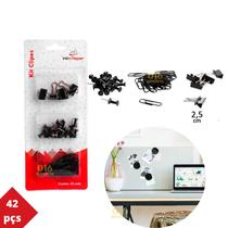 Kit Escolar 42 Pcs Organizacao Preto