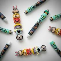 Kit Escolar 6 Marca Texto Mais Canetas 10 Cores Zootopia Kit Escolar 6 Marca Texto Mais Canetas 10 Cores Zootopia