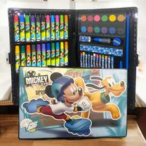 Kit Escolar 80 Peças Mickey - Maleta Personalizada Kit Escolar 80 Peças Mickey - Maleta Personalizada
