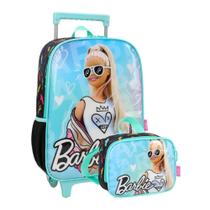 Kit Escolar Barbie Mochila de Rodinha + Lancheira - 6931759232999