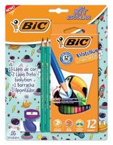 Kit Escolar Basico Lap.Cor+Lap.Pr+Borr+Apo