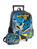 Kit Escolar Batman Mochila Rodas + Lancheira Termica Kit Escolar Batman Mochila Rodas + Lancheira Termica