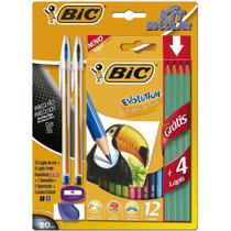 Kit Escolar Bic Colorir Dura Mais Com 20 Peças