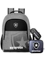 Kit Escolar Botafogo Mochila Costas + Lancheira + Estojo Kit Escolar Botafogo Mochila Costas + Lancheira + Estojo
