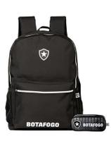 Kit Escolar Botafogo Mochila de Costas + Estojo Penal Duplo