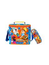 Kit Escolar Cãozinho Genial Lancheira Térmica + Estojo Único