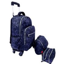 Kit Escolar Carrinho Mochila + Lancheira + Estojo MC3692 Kit Escolar Carrinho Mochila + Lancheira + Estojo MC3692