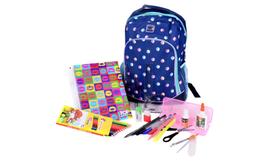 Kit Escolar com Mochila - 21 peças