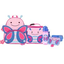 Kit Escolar Completo Com Mochila Infantil Zoo Borboleta Skip Hop Kit Escolar Completo Com Mochila Infantil Zoo Borboleta Skip Hop