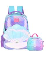Kit Escolar Concha Mochila Costas + Lancheira Térmica