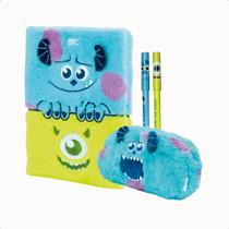 Kit Escolar DAC Fluffy Pelúcia Monstros S.A. Completo