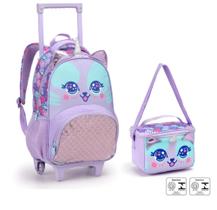 KIT ESCOLAR DE RODINHA INFANTIL GATA UNICORNIO - SEANITE Coleção 2025