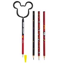 Kit escolar Face Mickey Mouse Disney Molin 4 peças