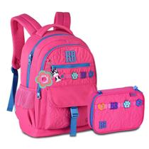 Kit Escolar Feminino Mochila Com Estojo Box Rebecca Bonbon