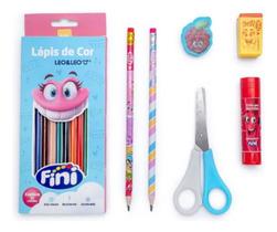 Kit Escolar Fini Completo Leo E Leo