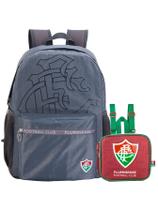 Kit Escolar Fluminense Mochila Costas + Lancheira Térmica Kit Escolar Fluminense Mochila Costas + Lancheira Térmica