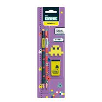 Kit Escolar Fofo Presente Lapis Grafite Borracha Apontador Kit Escolar Fofo Presente Lapis Grafite Borracha Apontador
