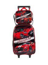 Kit Escolar Força 4 Mochila de rodinhas e lancheira