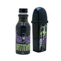 Kit Escolar Garrafa de Água Infantil 500 ML e Porta Escova de Dente Infantil Plasutil