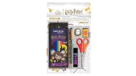 Kit Escolar Harry Potter - Lápis 12 Cores + 5 Itens -Leo&Leo - Leo&Leo