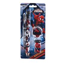 Kit Escolar Homem-Aranha Disney Molin 5 Peças