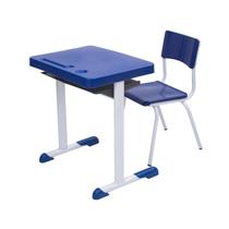 Kit Escolar Individual AZUL Mesa e Cadeira INFANTIL 03 a 06 Anos Kit Escolar Individual AZUL Mesa e Cadeira INFANTIL 03 a 06 Anos