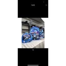 Kit Escolar Infantil Bolsa Lancheira Estojo Estampas 3D Menina e Menino com luzes Kit Escolar Infantil Bolsa Lancheira Estojo Estampas 3D Menina e Menino com luzes
