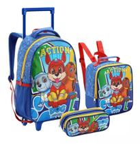 Kit Escolar Infantil Dog Heroes Action 16 - Seanite