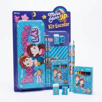 Kit Escolar Infantil Maria Clara e JP Estojo, Canetinhas e Lápis Kit Escolar Infantil Maria Clara e JP Estojo, Canetinhas e Lápis