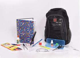 Kit escolar juvenil - mochila - 21 peças