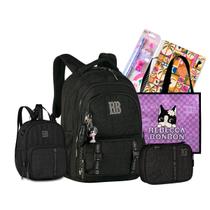 Kit Escolar Juvenil Rebecca Bonbon Mochila de Costas com Lancheira Térmica e Estojo Box Original Oficial Kit Escolar Juvenil Rebecca Bonbon Mochila de Costas com Lancheira Térmica e Estojo Box Original Oficial