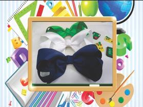 Kit escolar laços g Kit escolar laços g