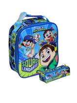 Kit Escolar Lancheira Térmica+Estojo Triplo Família Arqueira Kit Escolar Lancheira Térmica+Estojo Triplo Família Arqueira