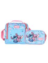 Kit Escolar Lilo Stitch Lancheira Térmica + Estojo Box Luxo Kit Escolar Lilo Stitch Lancheira Térmica + Estojo Box Luxo