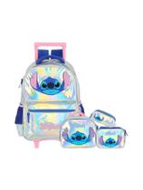 Kit Escolar Lilo Stitch Mochila Lancheira Estojos 1682