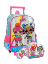 Kit Escolar LOL Surprise Mochila Rodas + Lancheira + Estojo Kit Escolar LOL Surprise Mochila Rodas + Lancheira + Estojo