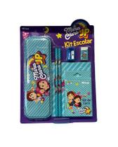 Kit Escolar Maria Clara e JP com Estojo e Itens Diversos Kit Escolar Maria Clara e JP com Estojo e Itens Diversos