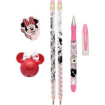 Kit Escolar Minnie com 5 Itens 22330 - Molin
