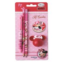 Kit Escolar Minnie Disney Molin 5 Peças Kit Escolar Minnie Disney Molin 5 Peças