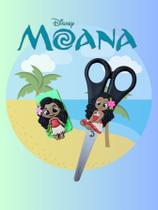 Kit escolar Moana tesoura e borracha presente lembrancinha papelaria escola material escolar