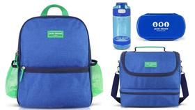 Kit Escolar Mochila Bolsa Térmica Marmita Infantil Júnior