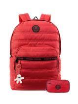 Kit Escolar Mochila Costa+Estojo Multi Vermelho Minnie Mouse Kit Escolar Mochila Costa+Estojo Multi Vermelho Minnie Mouse