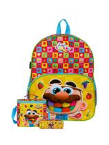 Kit Escolar Mochila Costas + Lancheira + Estojo José Comilão Kit Escolar Mochila Costas + Lancheira + Estojo José Comilão