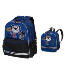 Kit Escolar Mochila De Costas Com Lancheira Tigor T. Tigre