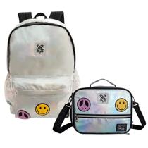 Kit Escolar Mochila de Costas e Lancheira Metálica Xeryus Kit Escolar Mochila de Costas e Lancheira Metálica Xeryus