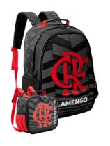 Kit Escolar Mochila De Costas + Lancheira Térmica Flamengo