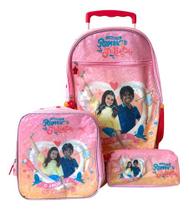 Kit Escolar Mochila De Roda, Lancheira E Porta Lápis Romeu Kit Escolar Mochila De Roda, Lancheira E Porta Lápis Romeu
