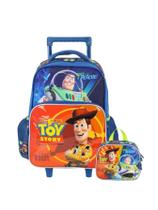 Kit Escolar Mochila De Rodas+Lancheira Toy Story - Verde